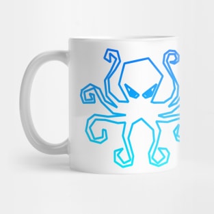 Blue Octopus Mug